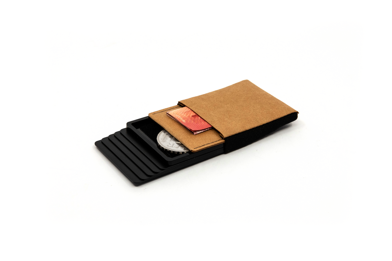 Wallet Portemonnaie Geldbörse mit RFID Schutz | Hellbraun | mit Münzfach und Geldscheine - feuil wallets | accessories