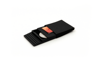Thumbnail for Wallet Portemonnaie Geldbörse mit RFID Schutz | Schwarz | mit Münzfach und Geldscheine - feuil wallets | accessories