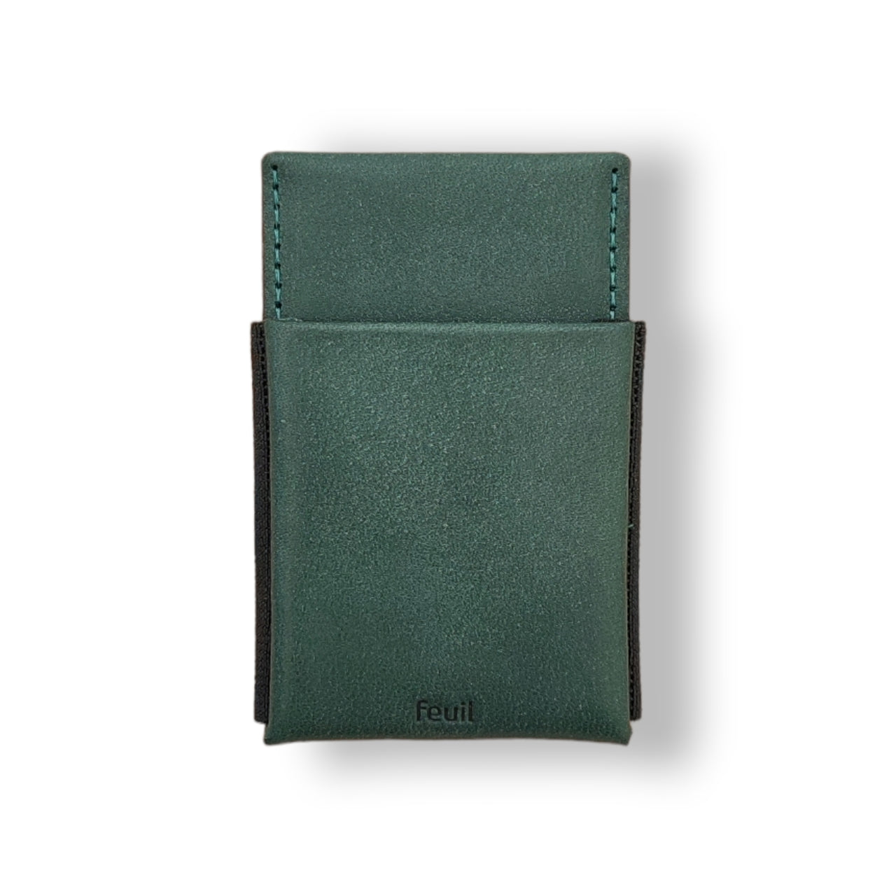 Wallet Portemonnaie Geldbörse mit RFID Schutz | Leder Farbe agave Dunkelbraun | mit Münzfach und Geldscheine - feuil wallets | accessories