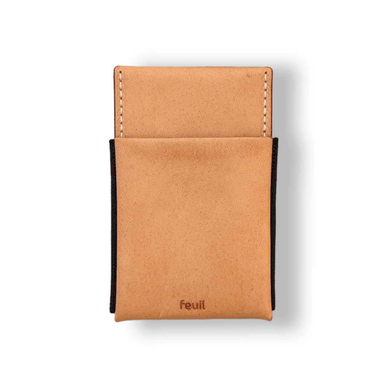 Wallet Portemonnaie Geldbörse mit RFID Schutz | Leder Farbe Camello | mit Münzfach und Geldscheine - feuil wallets | accessories