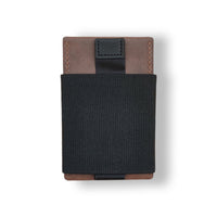 Thumbnail for Wallet Portemonnaie Geldbörse mit RFID Schutz | Leder Farbe piombo Dunkelbraun | mit Münzfach und Geldscheine - feuil wallets | accessories