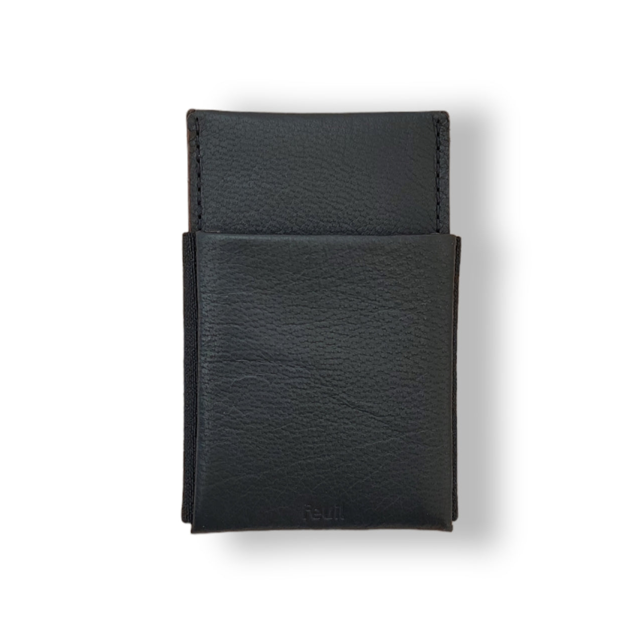 Wallet Portemonnaie Geldbörse mit RFID Schutz | Swiss Leder Farbe Schwarz | mit Münzfach und Geldscheine - feuil wallets | accessories