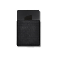 Thumbnail for slim wallet ULTRALIGHT mit RFID Schutz in der Farbe Schwarz | Vorderansicht - feuil wallets | accessories
