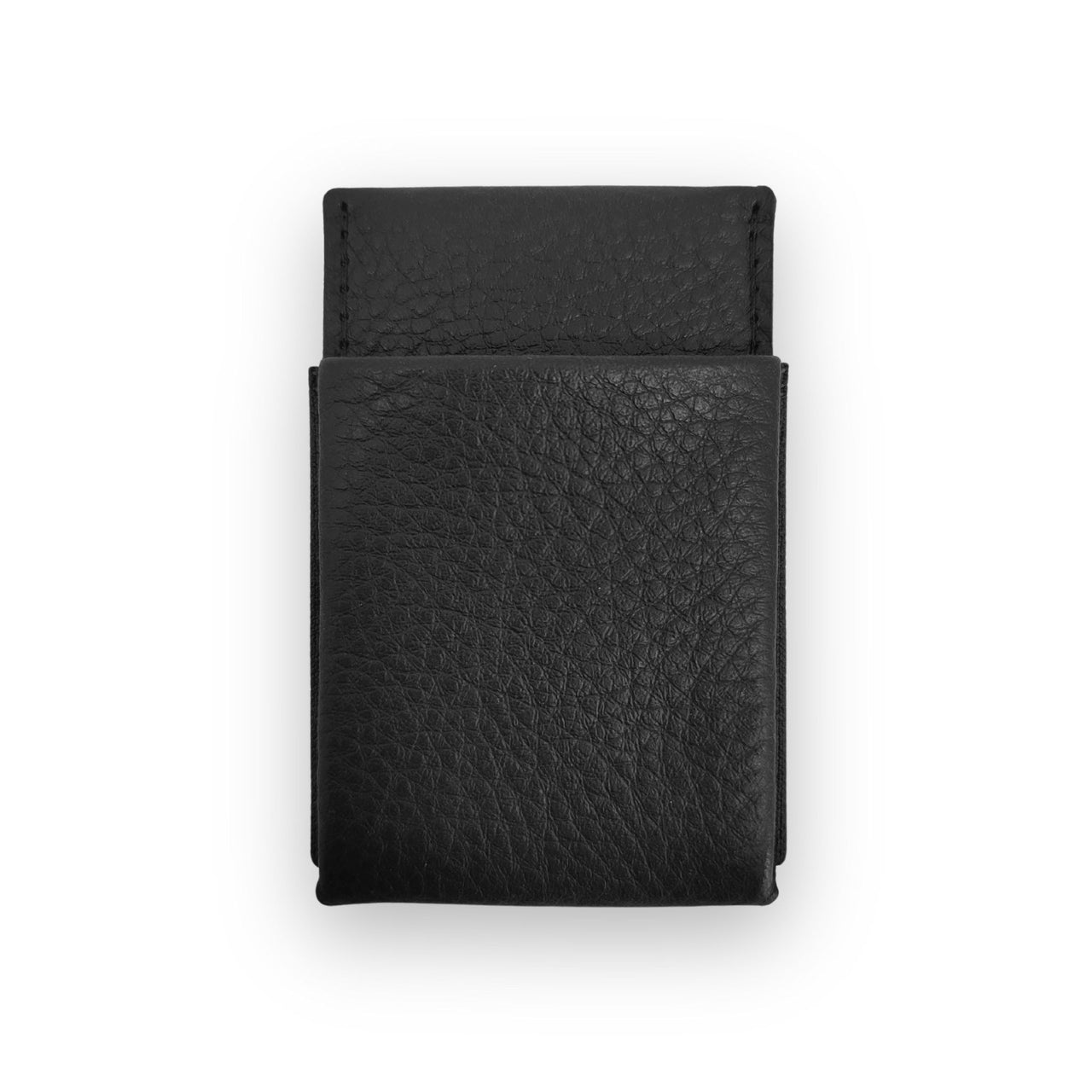 Wallet Portemonnaie Geldbörse mit RFID Schutz | Leder Farbe Schwarz geprägt | mit Münzfach und Geldscheine - feuil wallets | accessories